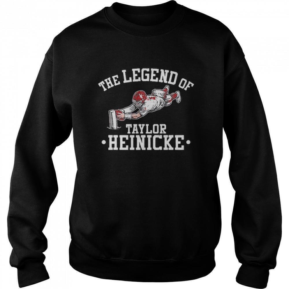 The Legend Of Heinicke Football Fan Hero Sweatshirt